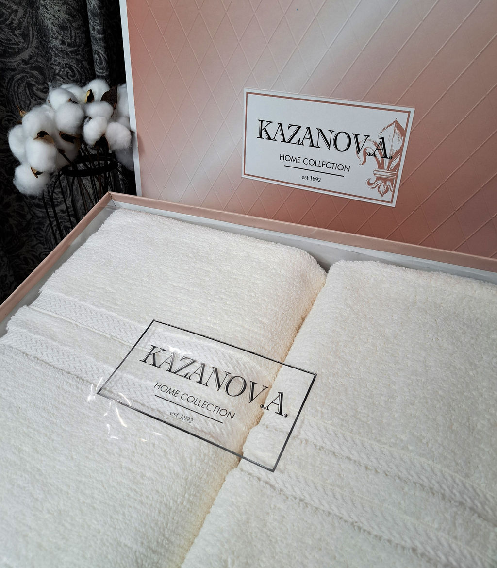 Полотенце Merlin (молоко) 50х90см