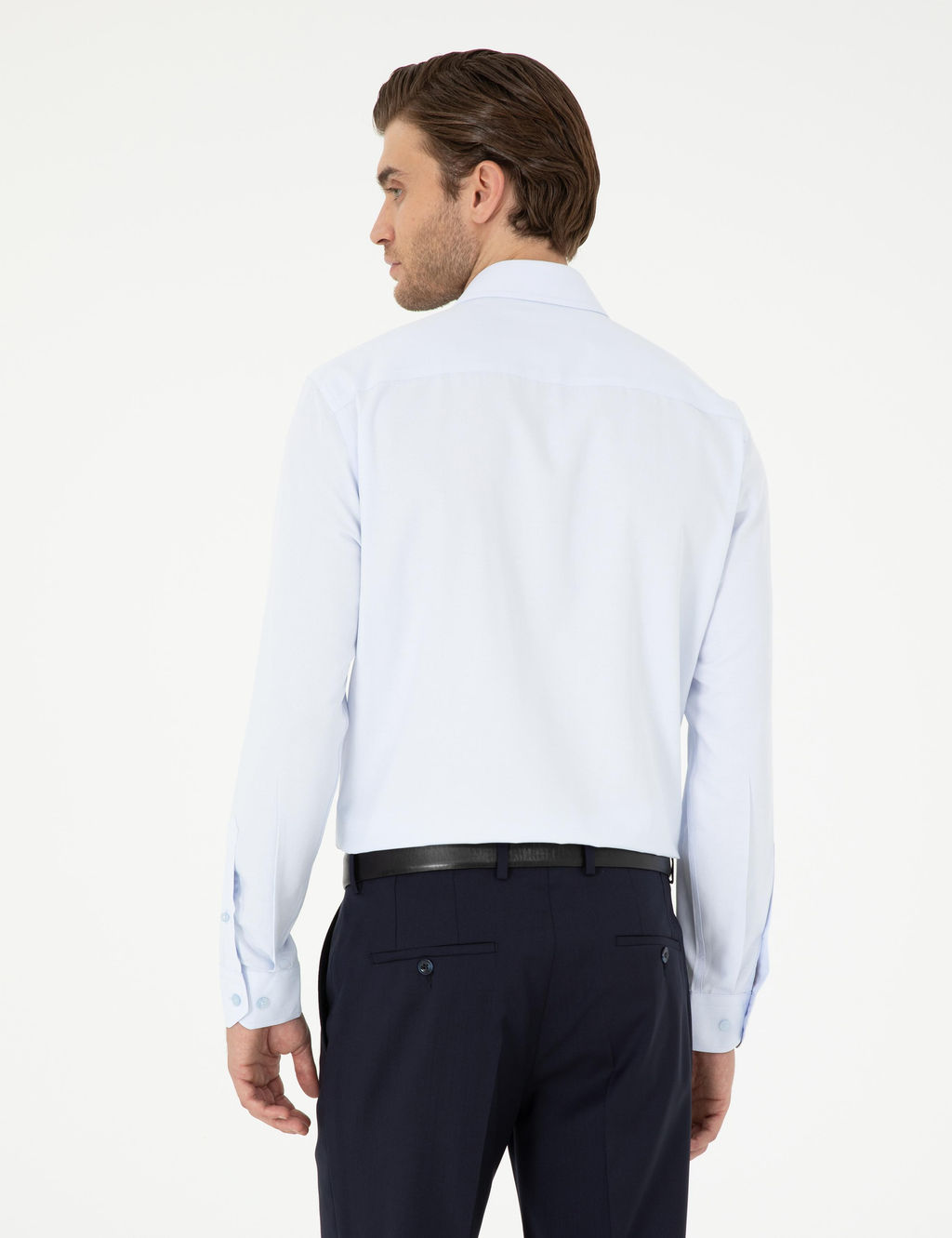 Рубашка Pierre Cardin Regular Fit светло-голубая