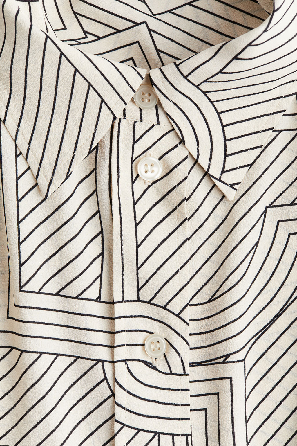 Camisa oversize con dise?o estampado - H&m фото 5