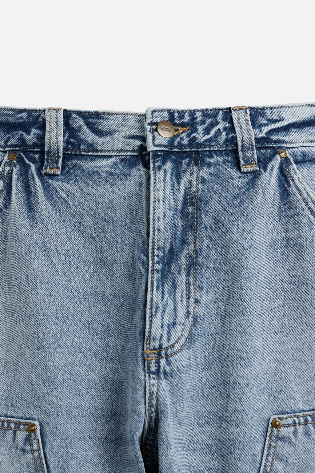 CARPENTER STRAIGHT-LEG JEANS - Zara фото 9