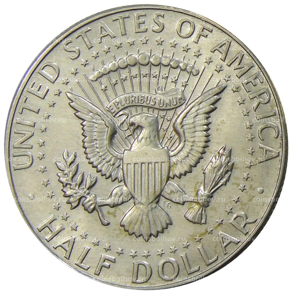 1/2 доллара (50 центов) 1966 года США