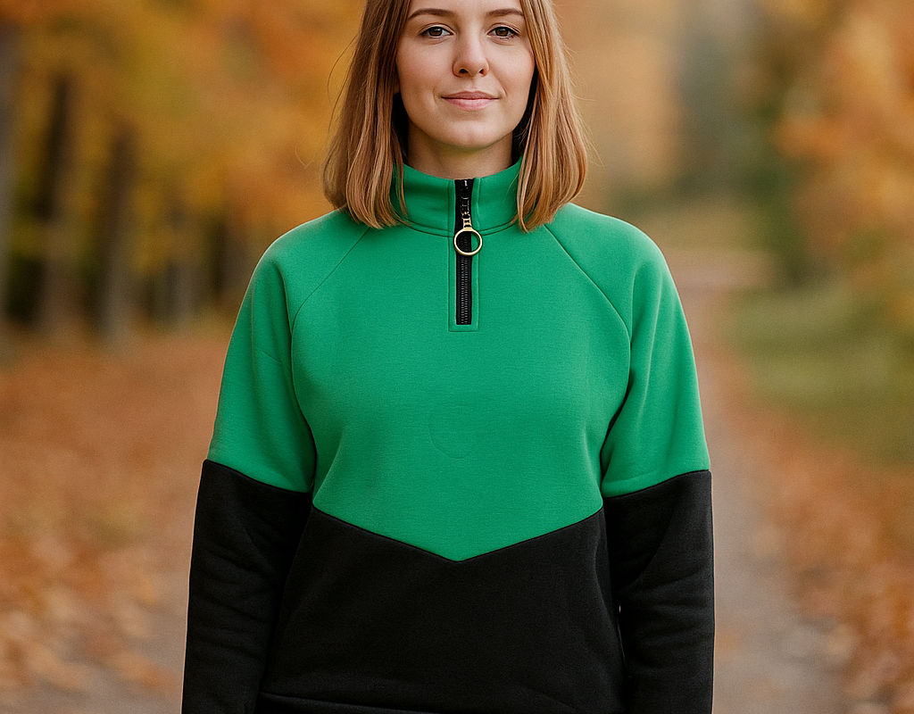 Джемпер на молнии арт. 2002