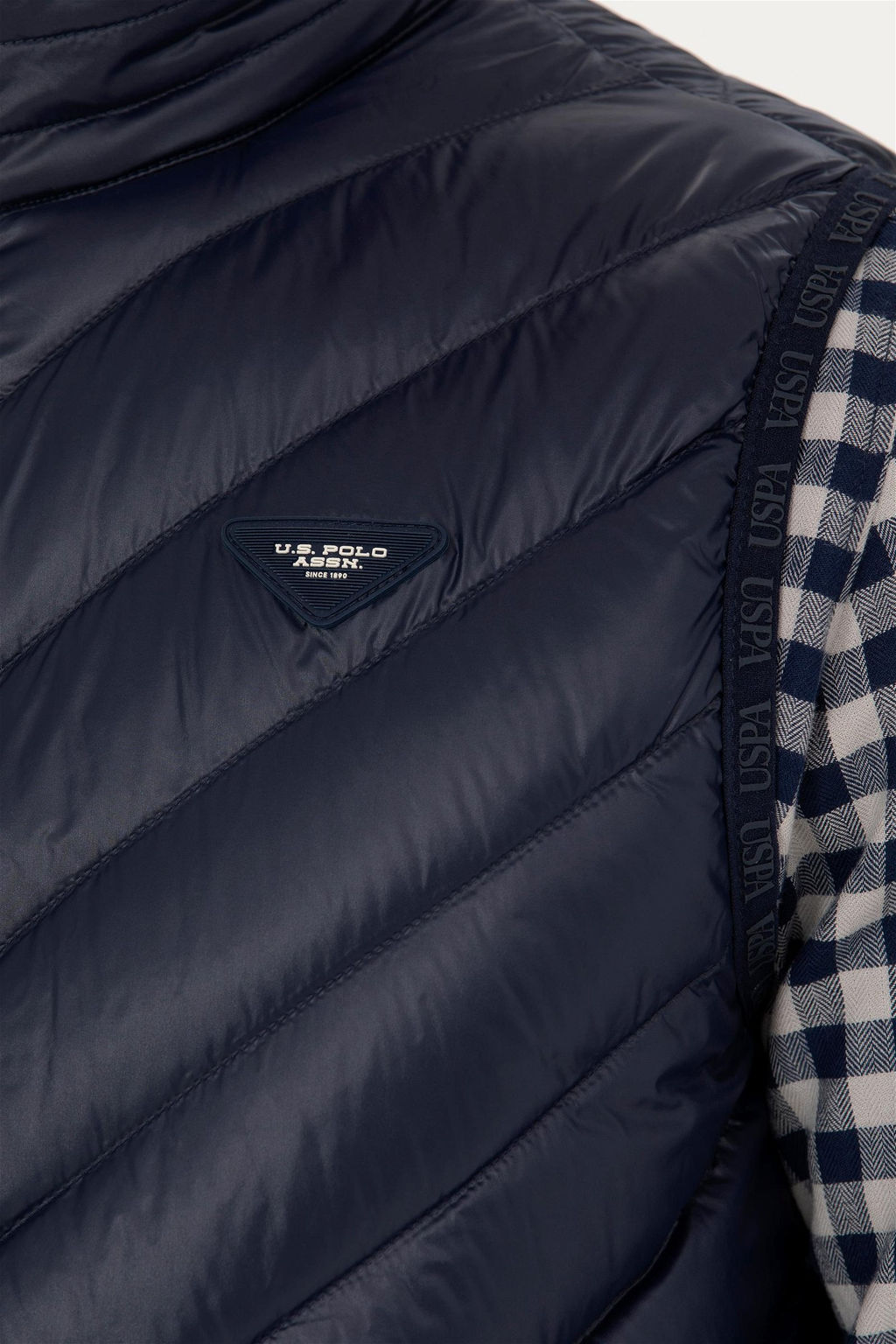 Мужской темно-синий жилет Неожиданная скидка в корзине - U.s. polo assn фото 7