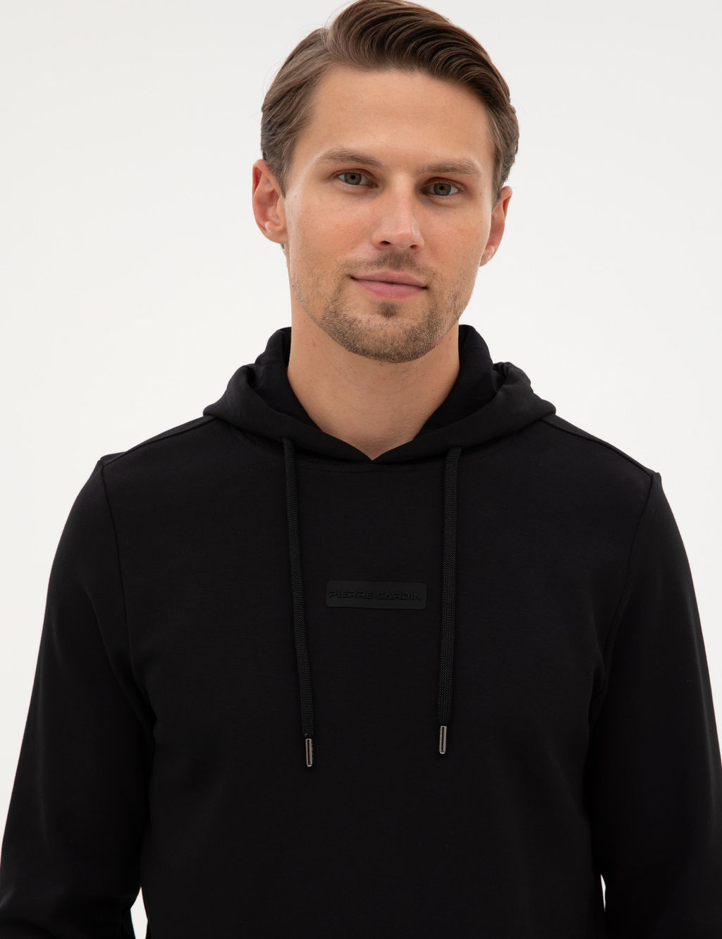 Siyah Regular Fit Sweatshirt - Pierre cardin фото 2