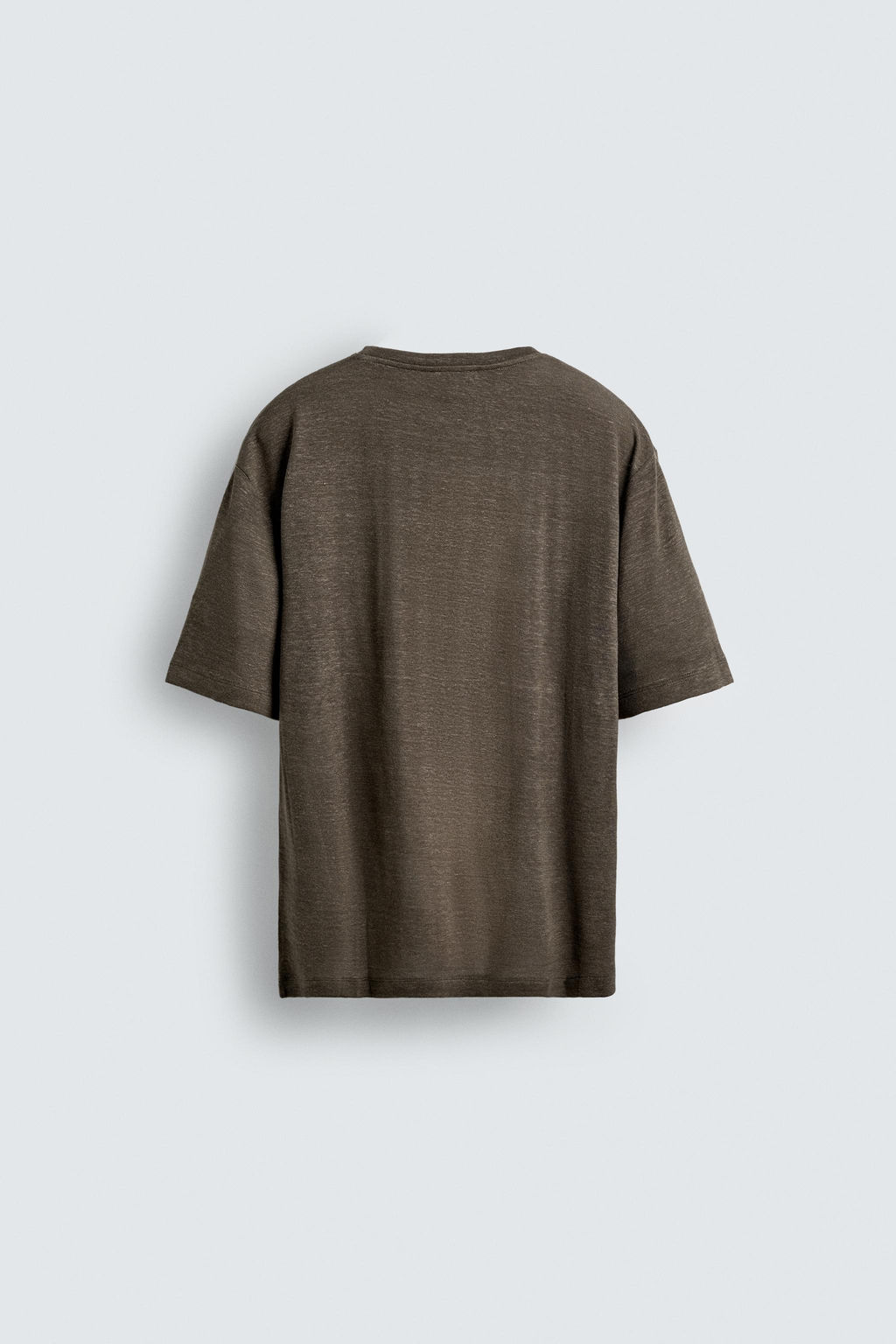 HEMP - VISCOSE T-SHIRT - Zara фото 8