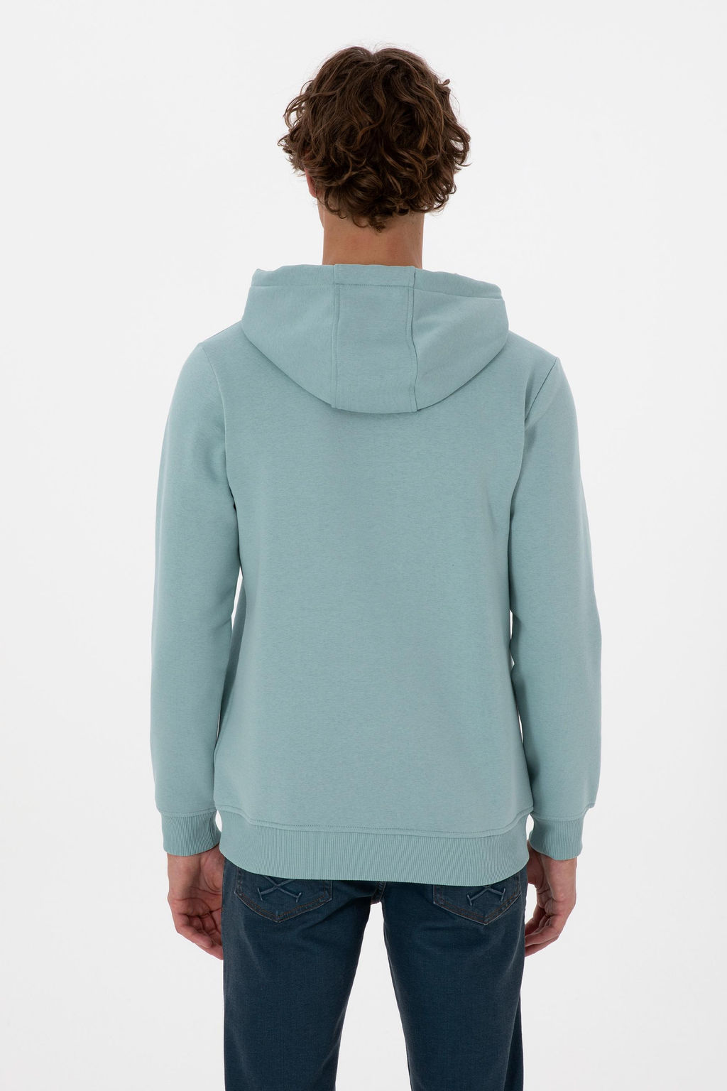 Erkek Mint Basic Sweatshirt Sepette S_rpriz _ndirim - U.s. polo assn фото 5