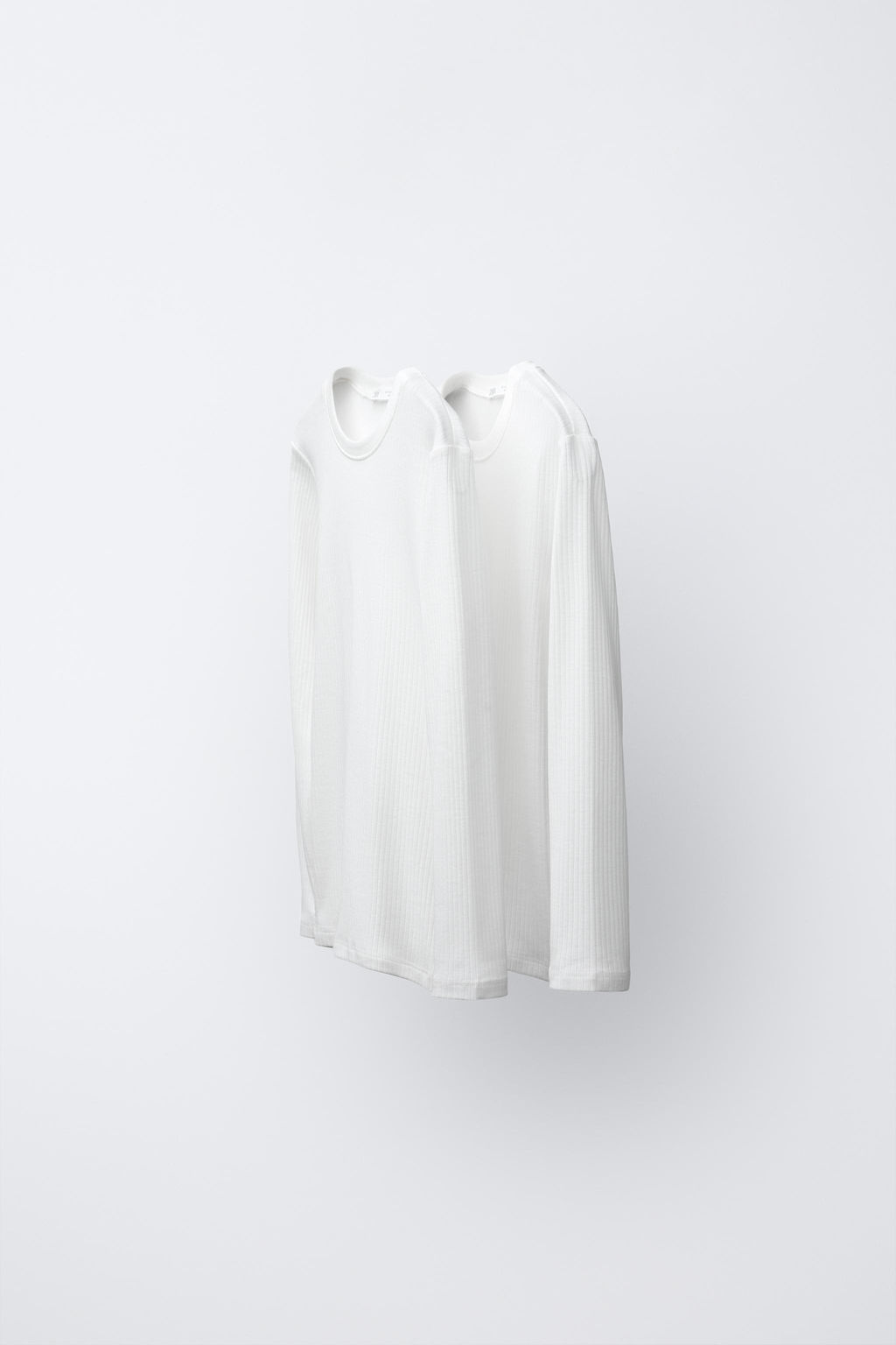 6-14 YEARS/ 2-PACK OF RIBBED T-SHIRTS