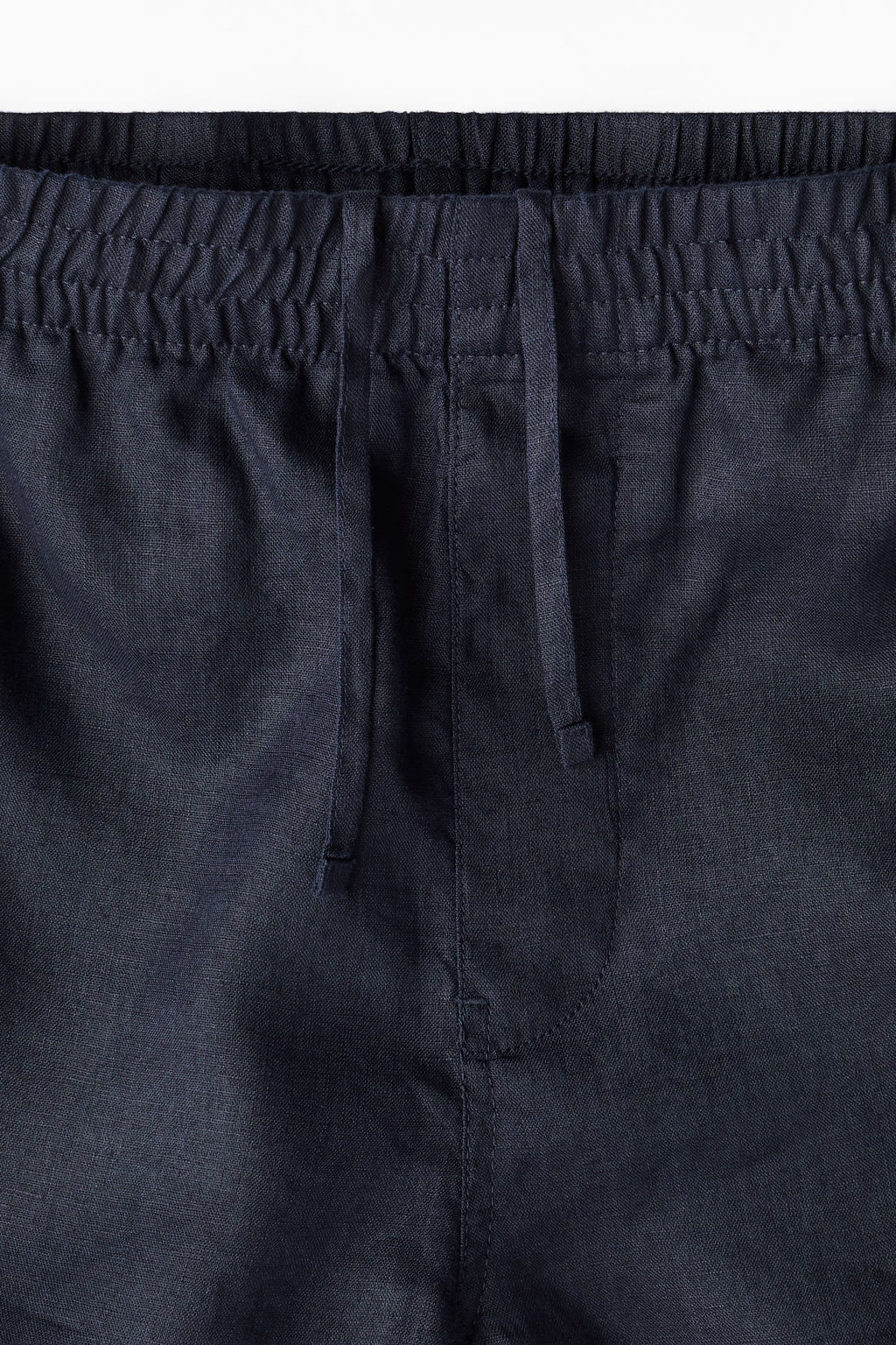 Pantalon corto de lino Regular Fit - H&m фото 3
