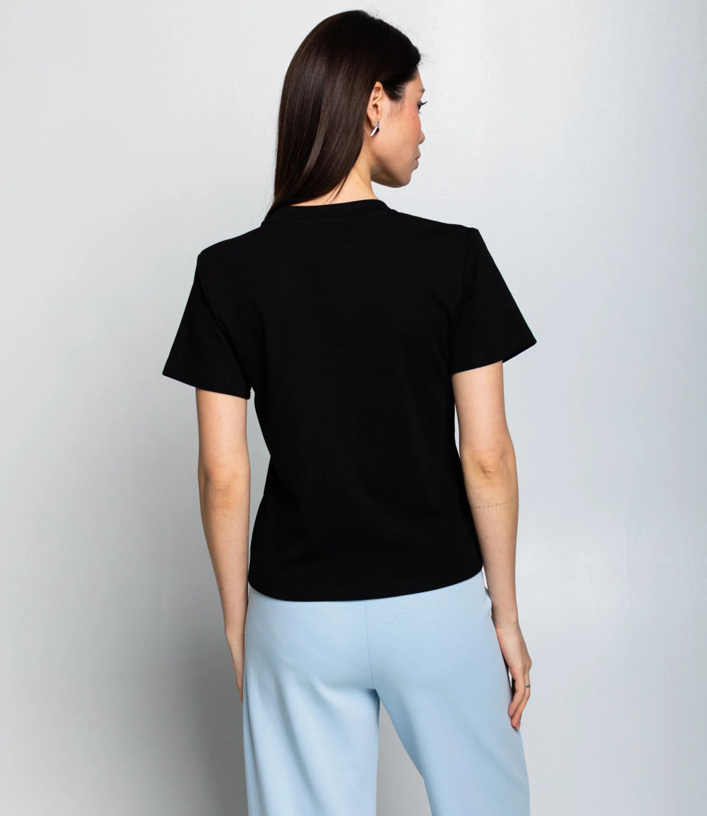 Футболка #КТ230, чёрный