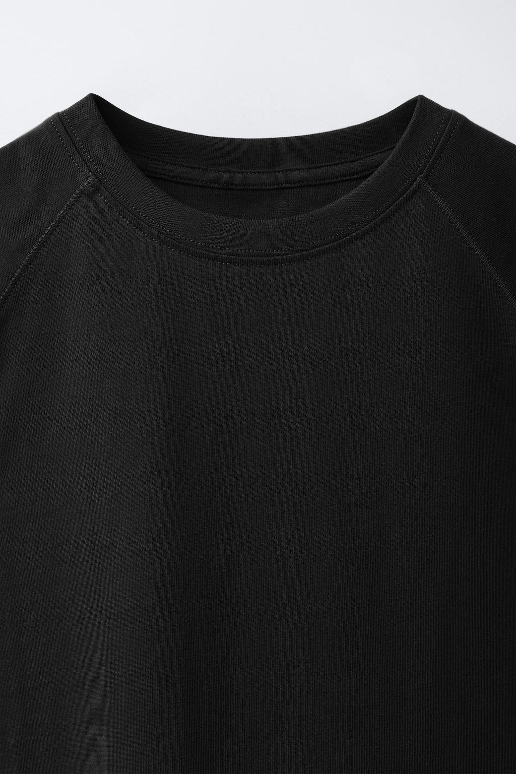 CAMISETA MANGA SISA / Negro - Zara фото 3