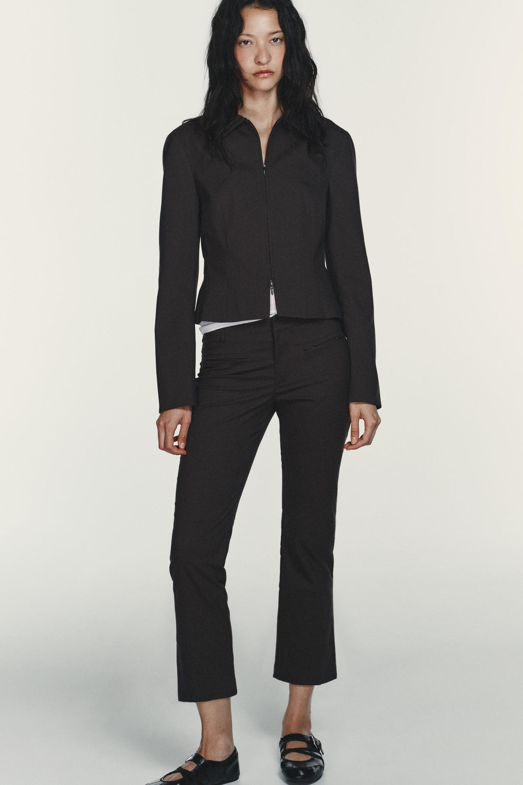 FLARE TROUSERS WITH POCKETS - Zara фото 6