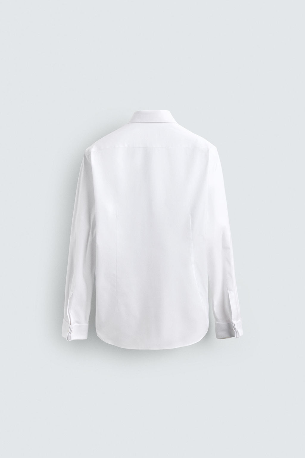 CAMISA SLIM FIT PU?O GEMELO / Blanco - Zara фото 8