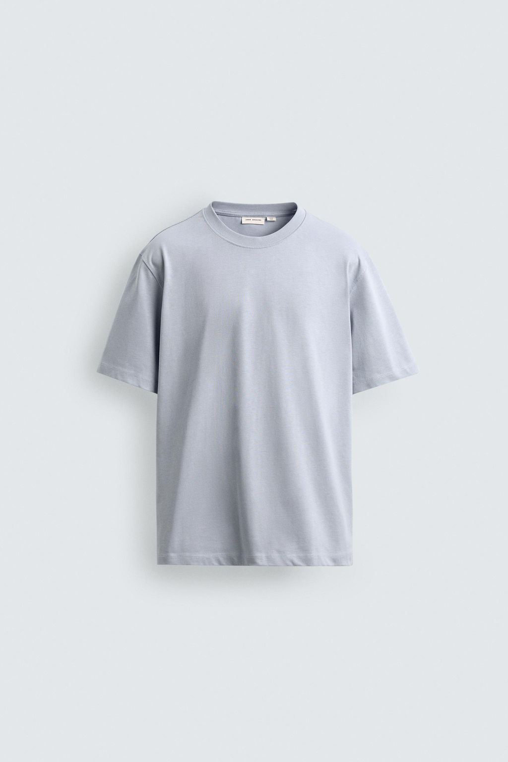 CAMISETA HEAVYWEIGHT MANGA CORTA / Hielo - Zara фото 7