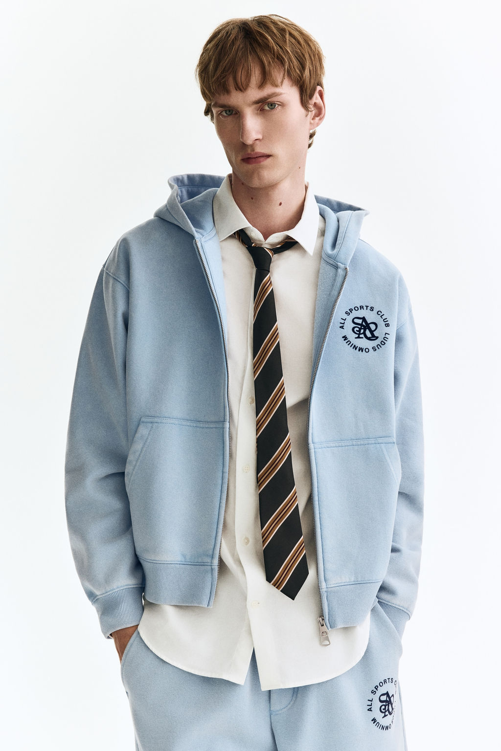 Chaqueta sudadera con capucha Loose Fit - H&m фото 4