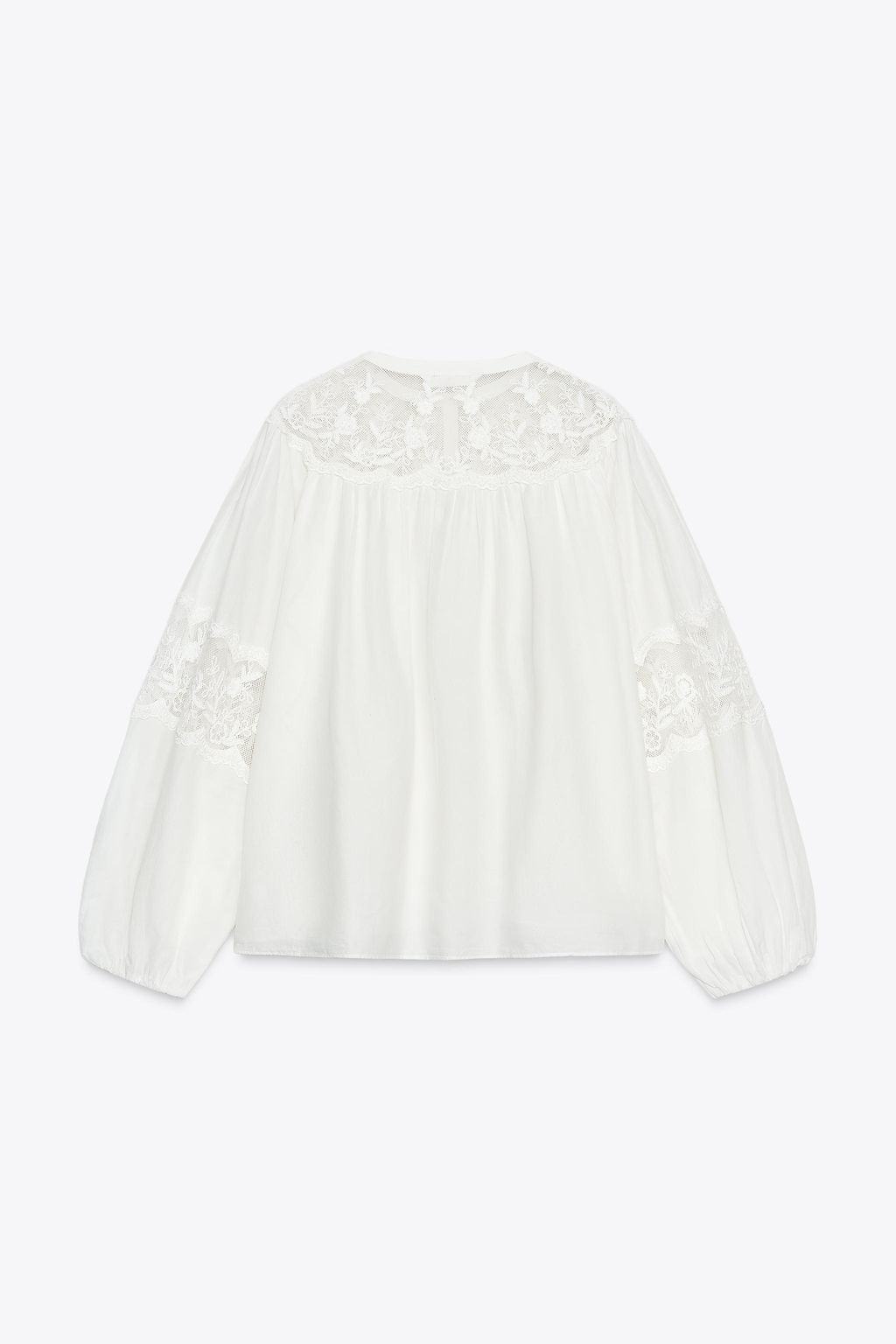 ZW COLLECTION EMBROIDERED SHIRT - Zara фото 8
