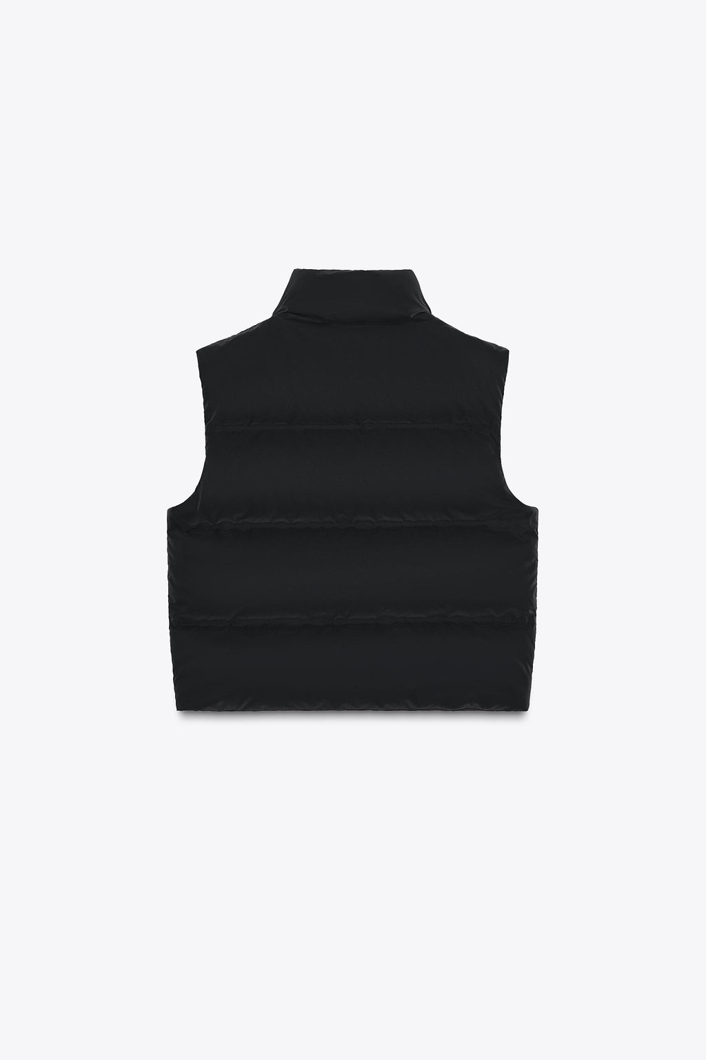 RUBBERISED PUFFER GILET - Zara фото 8