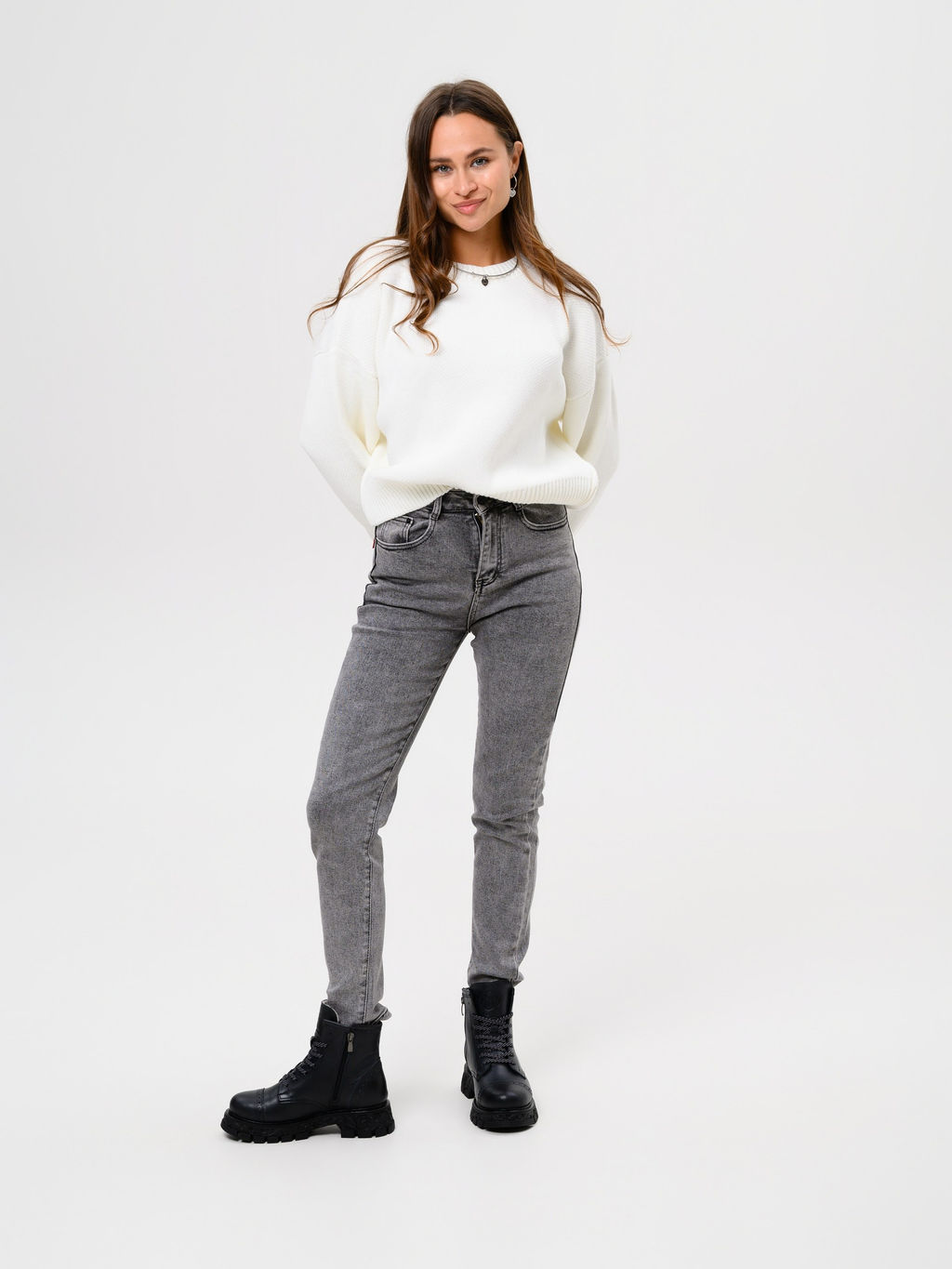 Ботинки 319.PODYUM141bl.Вакса черная/шерсть