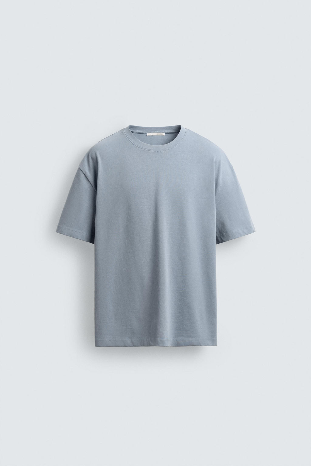 CAMISETA HEAVYWEIGHT B?SICA / Celeste - Zara фото 6