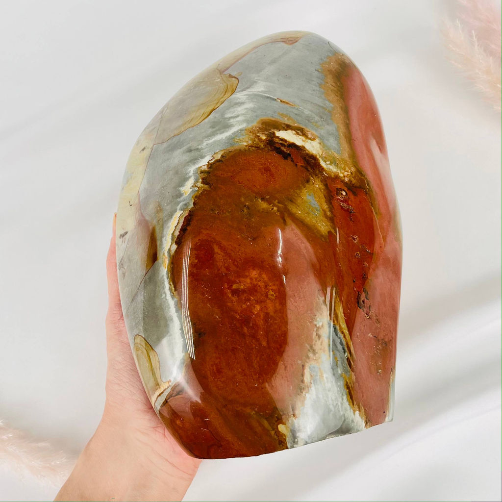 Полированная океаническая Яшма - Радуга самоцветов фото 3