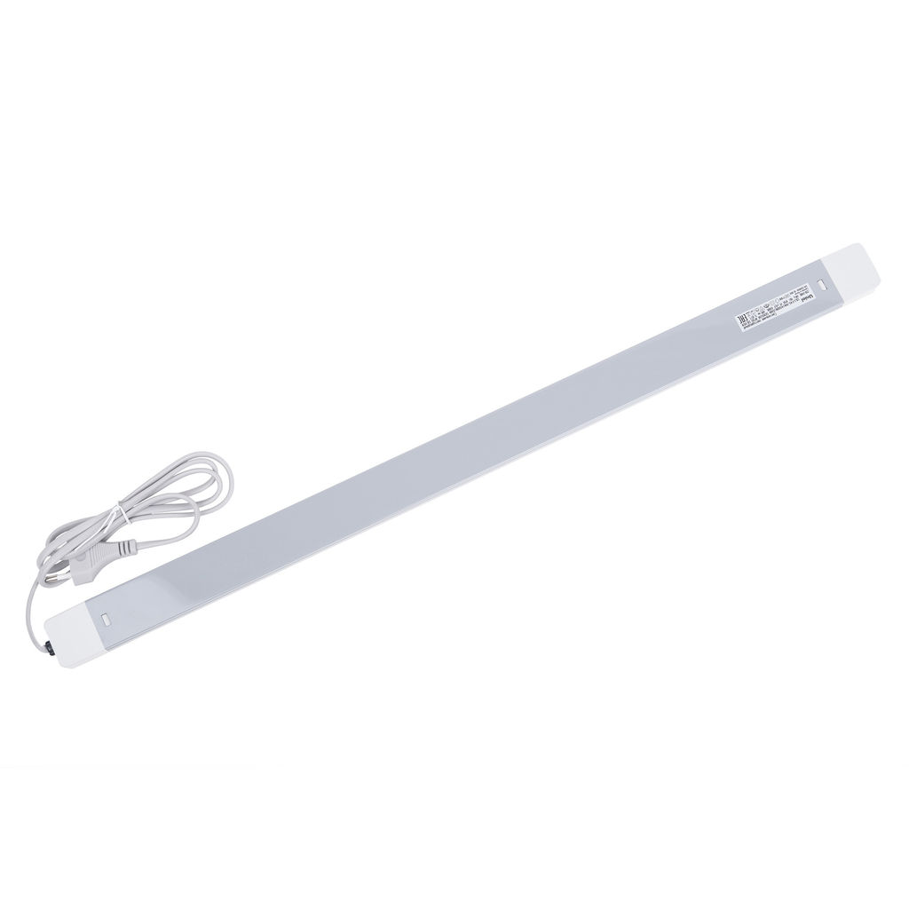 ULI-F45-9W/4500K/DIM SENSOR IP20 SILVER Светильник светодиодный для мебели. 600*35*16мм. 600Lm. ТМ Uniel
