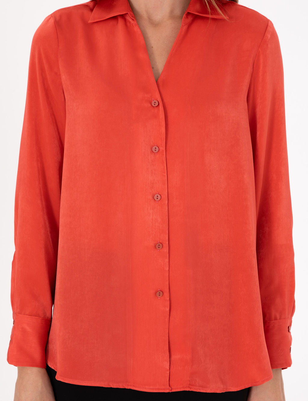 Nar _i_e_i Comfort Fit Uzun Kollu G_mlek