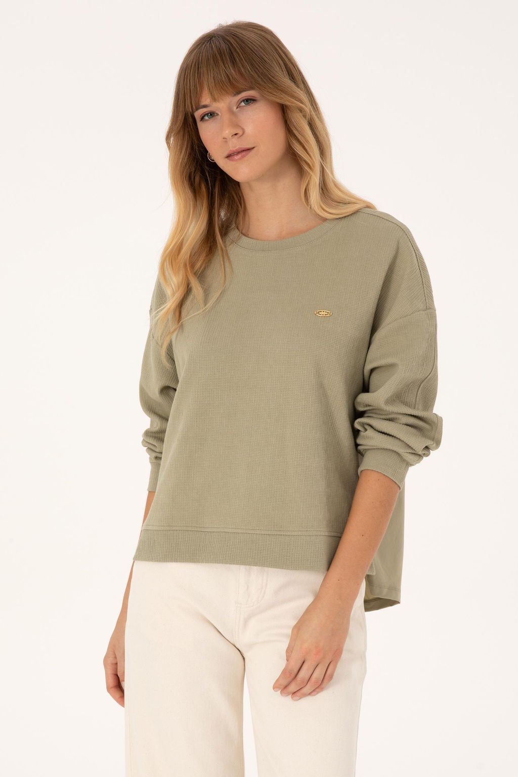 Kad_n A__k Haki Sweatshirt