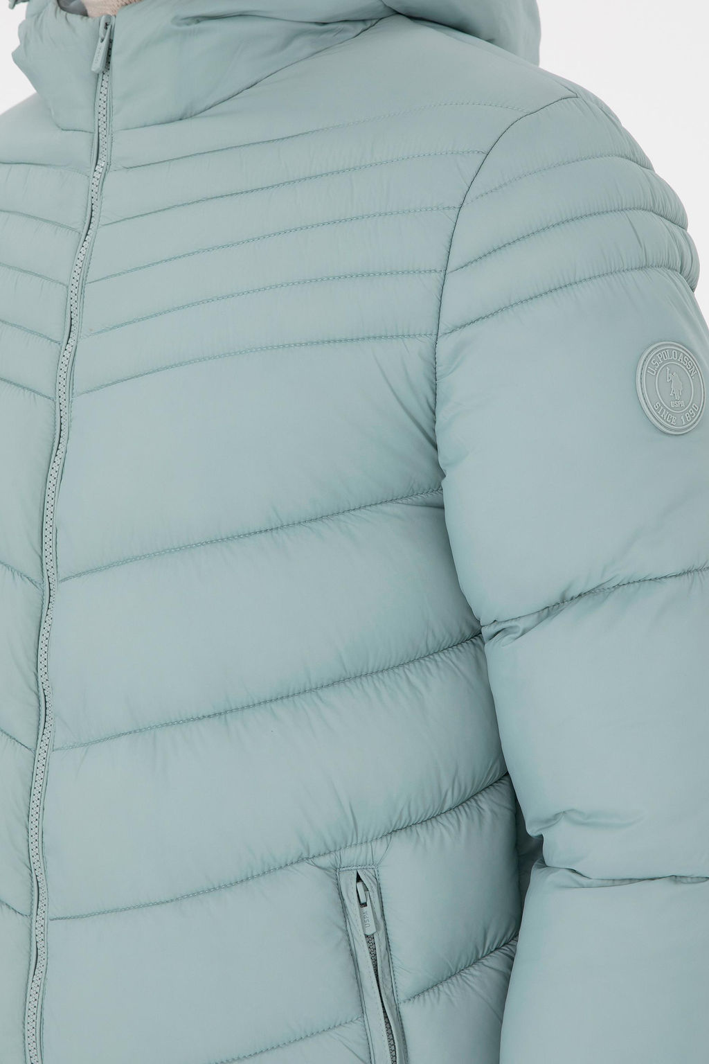 Мужское водно-зеленое пальто Неожиданная скидка в корзине - U.s. polo assn фото 7