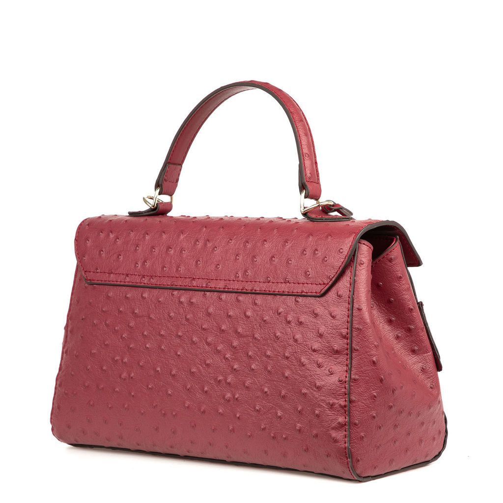D-23105 red, Женская кожаная сумка, Barcelo Biagi
