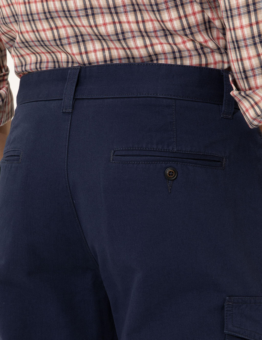 A__k Lacivert Carrot Chino Pantolon