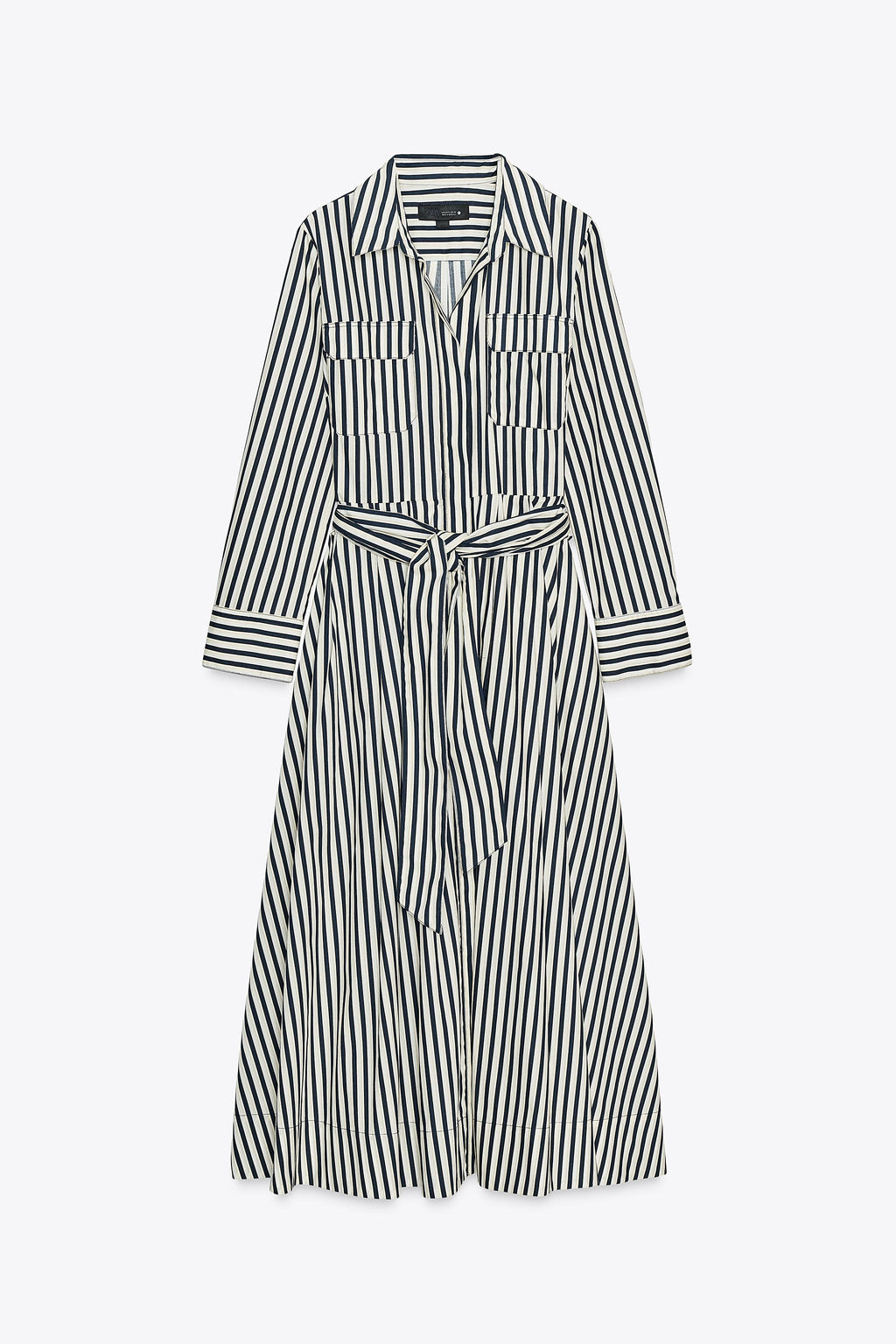 STRIPED SHIRT DRESS ZW COLLECTION - Zara фото 7