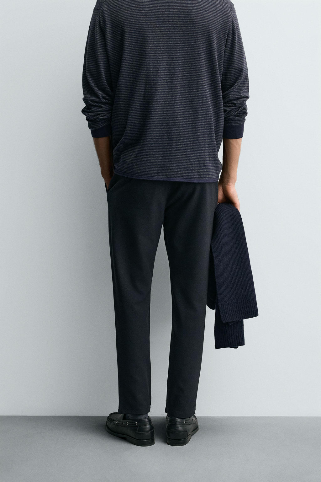 TEXTURED COMFORT TROUSERS - Zara фото 3