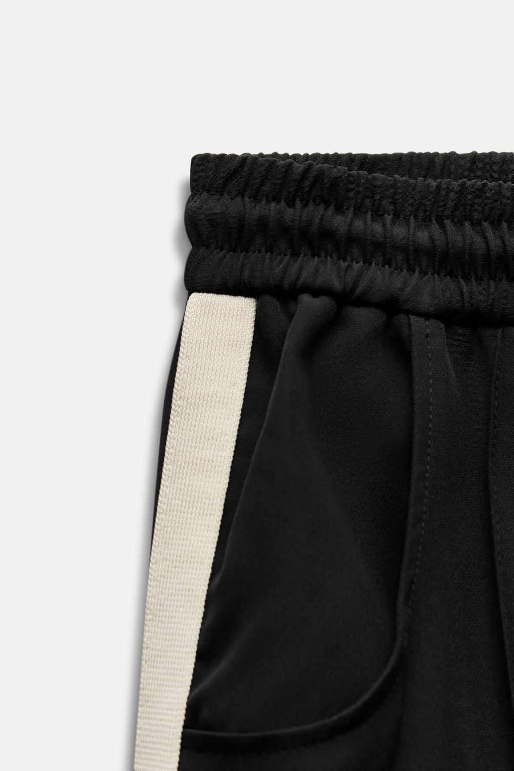 TROUSERS WITH SIDE TAPING - Zara фото 6