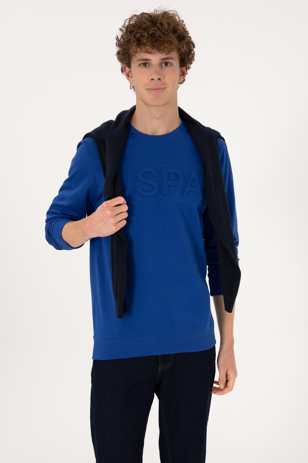 Erkek Saks Basic Sweatshirt - U.s. polo assn фото 3