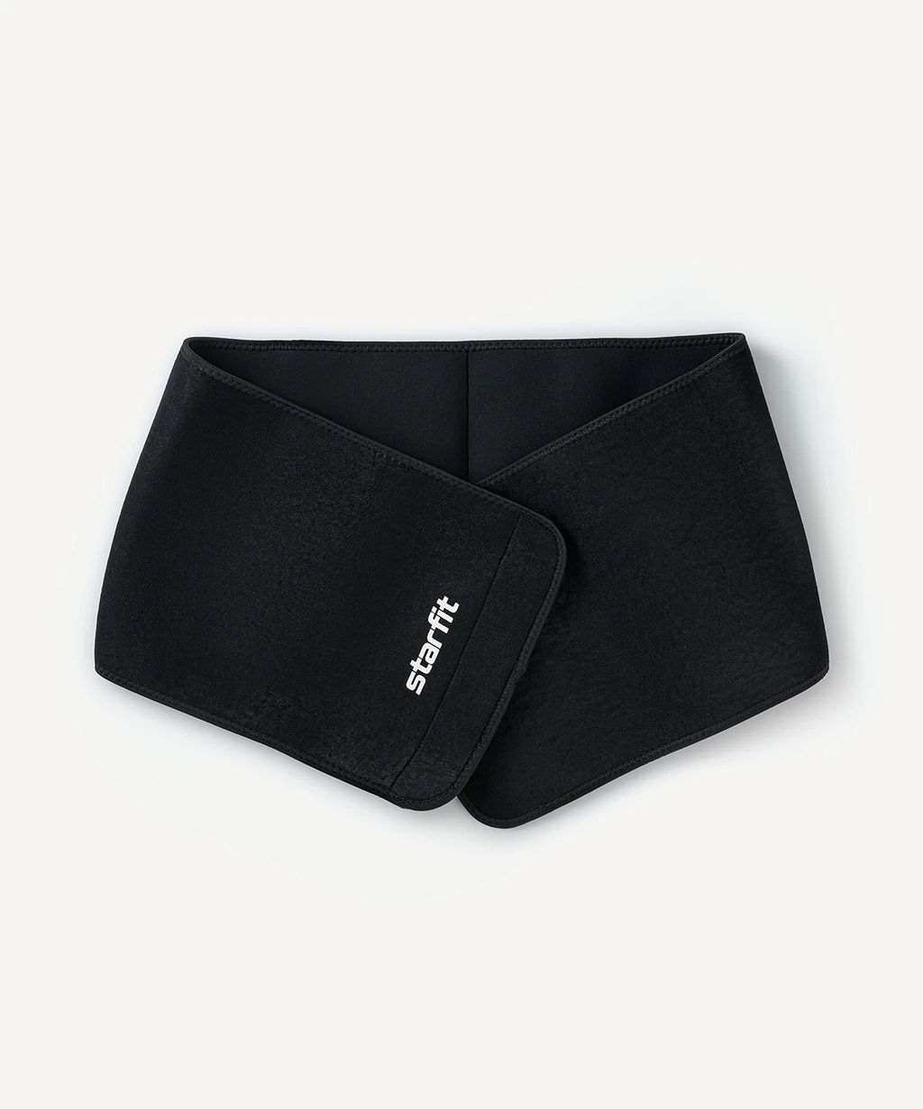 Пояс для похудения STARFIT SU-202 неопреновый, 125x25см, черный  фото 2