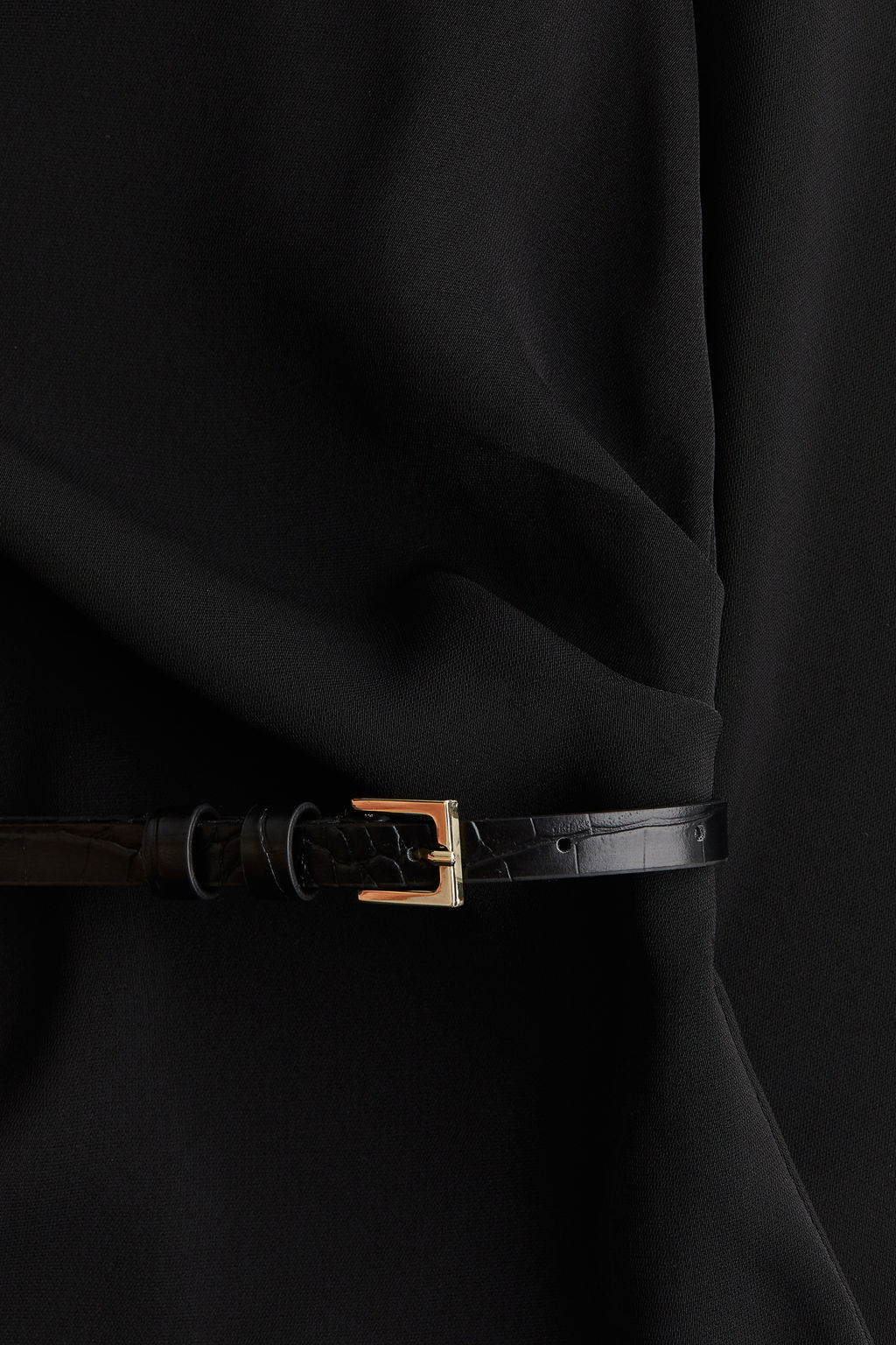 Vestido de un hombro con cinturon - H&m фото 9