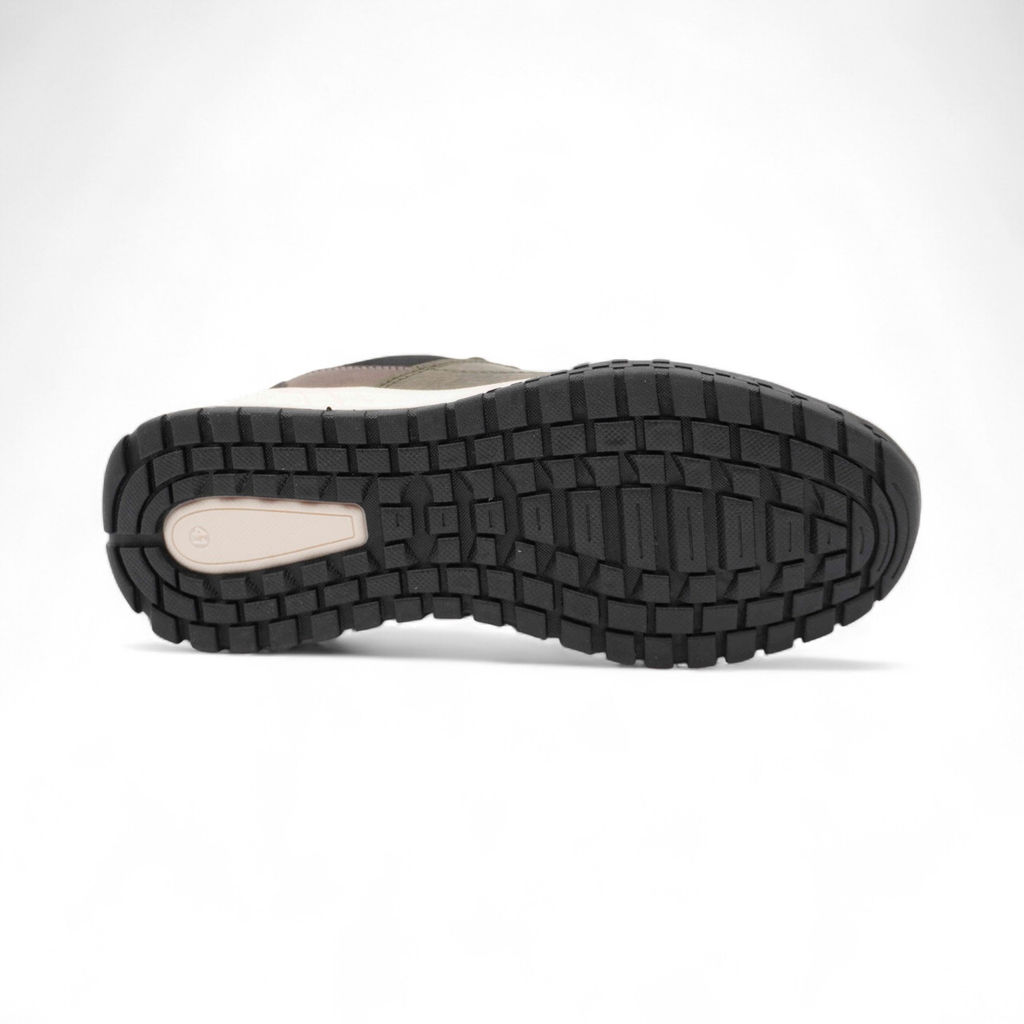 Кроссовки на меху А698-8 хаки - Sport фото 4