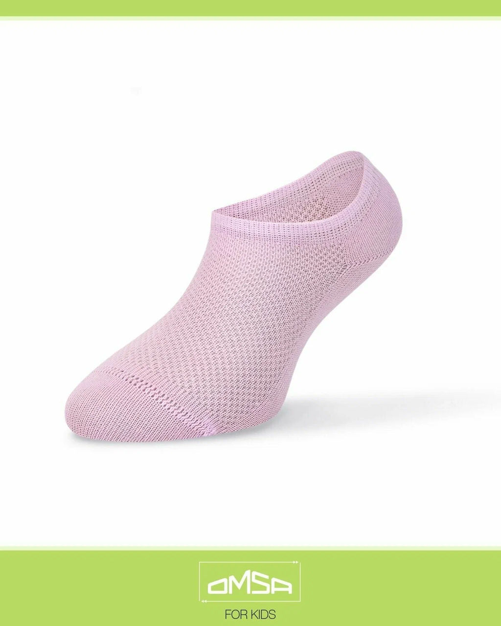 OMSA kids Calzino 21C01 супер укороченный - lilla  фото 2