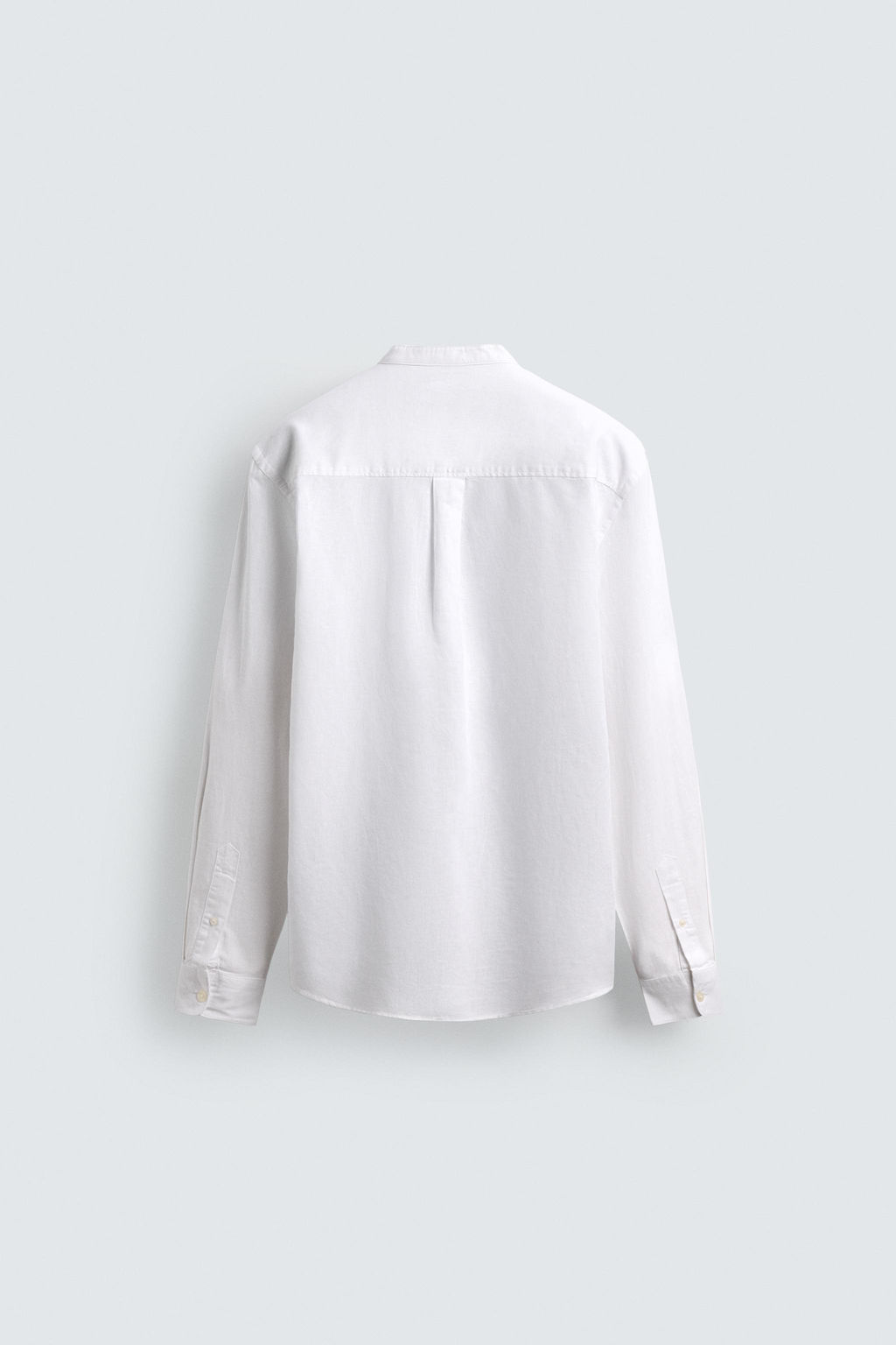 Рубашка Camisa Lino Algodón из льна и хлопка белая