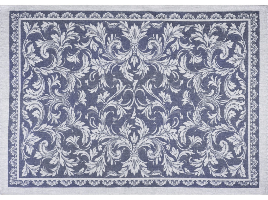 Полотенце 07с-39ЯК 50*63 "Ренессанс" цв. синий