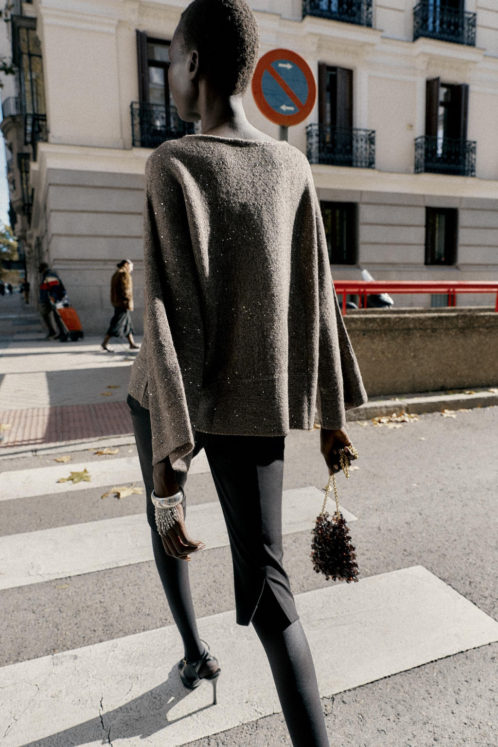SEQUIN KNIT JUMPER - Zara фото 6