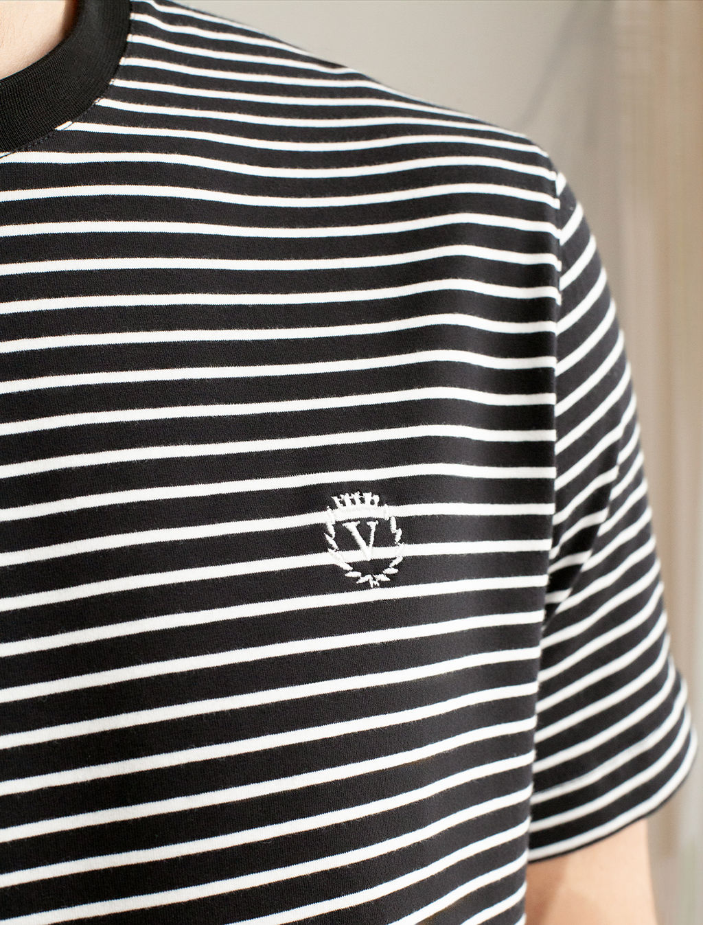 Футболка из премиального хлопка с эластаном - Vilatte фото 5