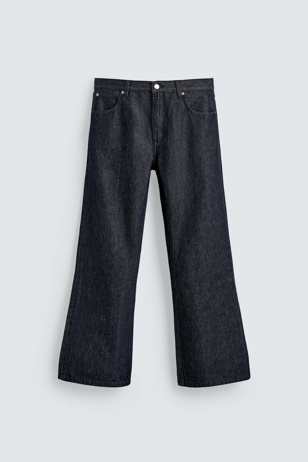 FLARE FIT JEANS WITH PATCHES HARRY LAMBERT FOR ZARA X DISNEY  фото 6
