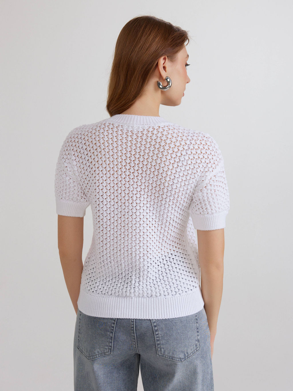 CONTE LDK2457 Джемпер женский white - Conte elegant фото 2