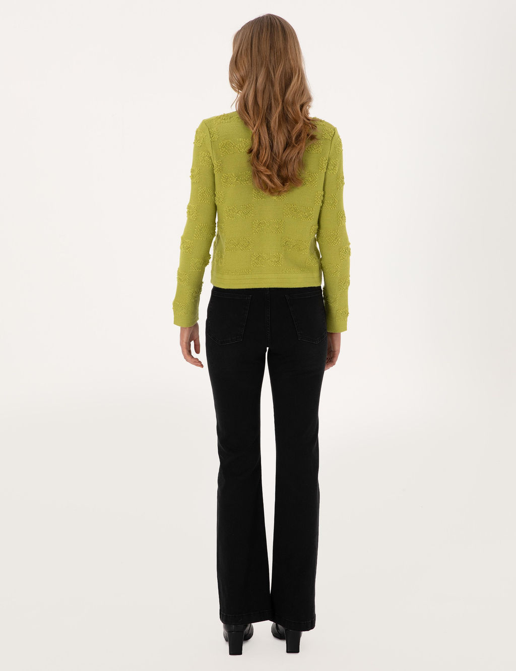 Siyah Flare Fit Jean Pantolon - Pierre cardin фото 4