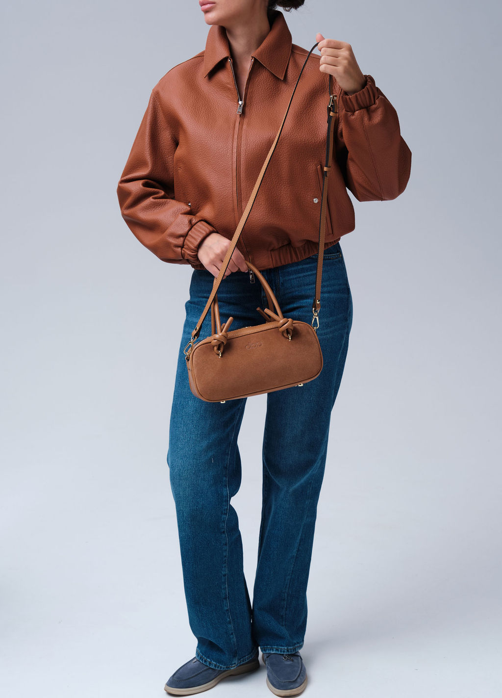 Сумка Curl DBR 31363 светло-коричневый  фото 11