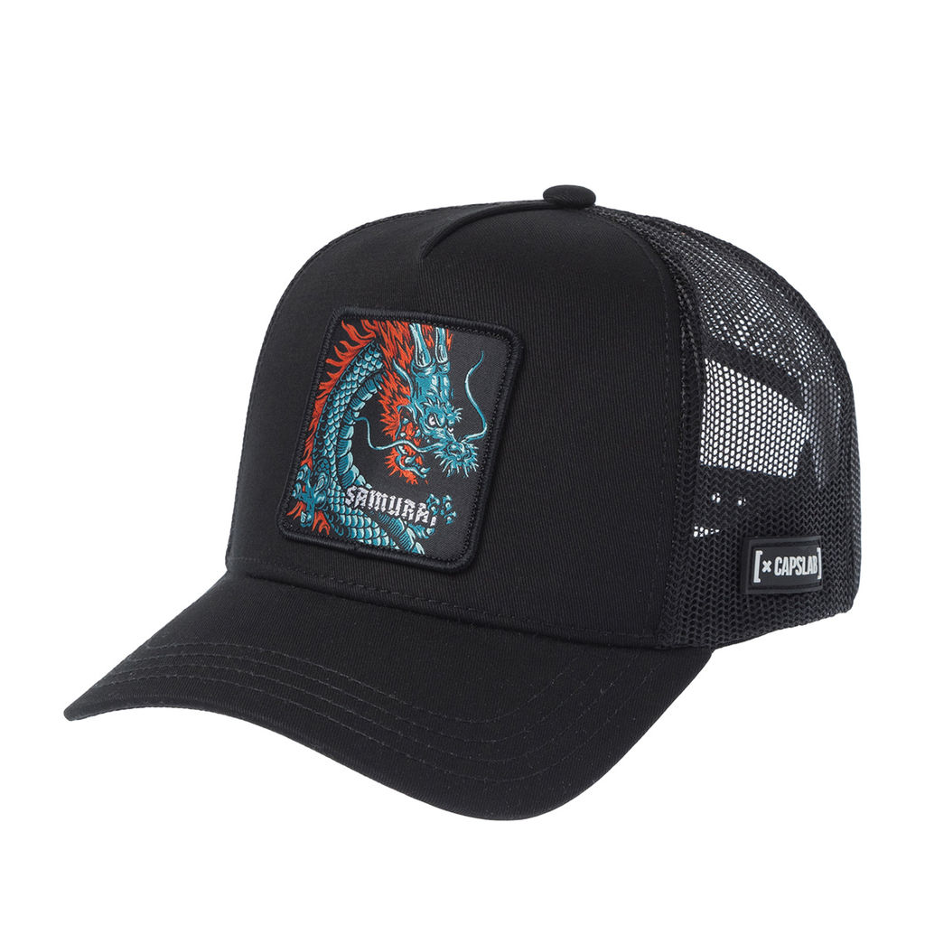 Бейсболка CAPSLAB арт. CL/0/1/CAS2/DRA1 Premium Samurai (black)