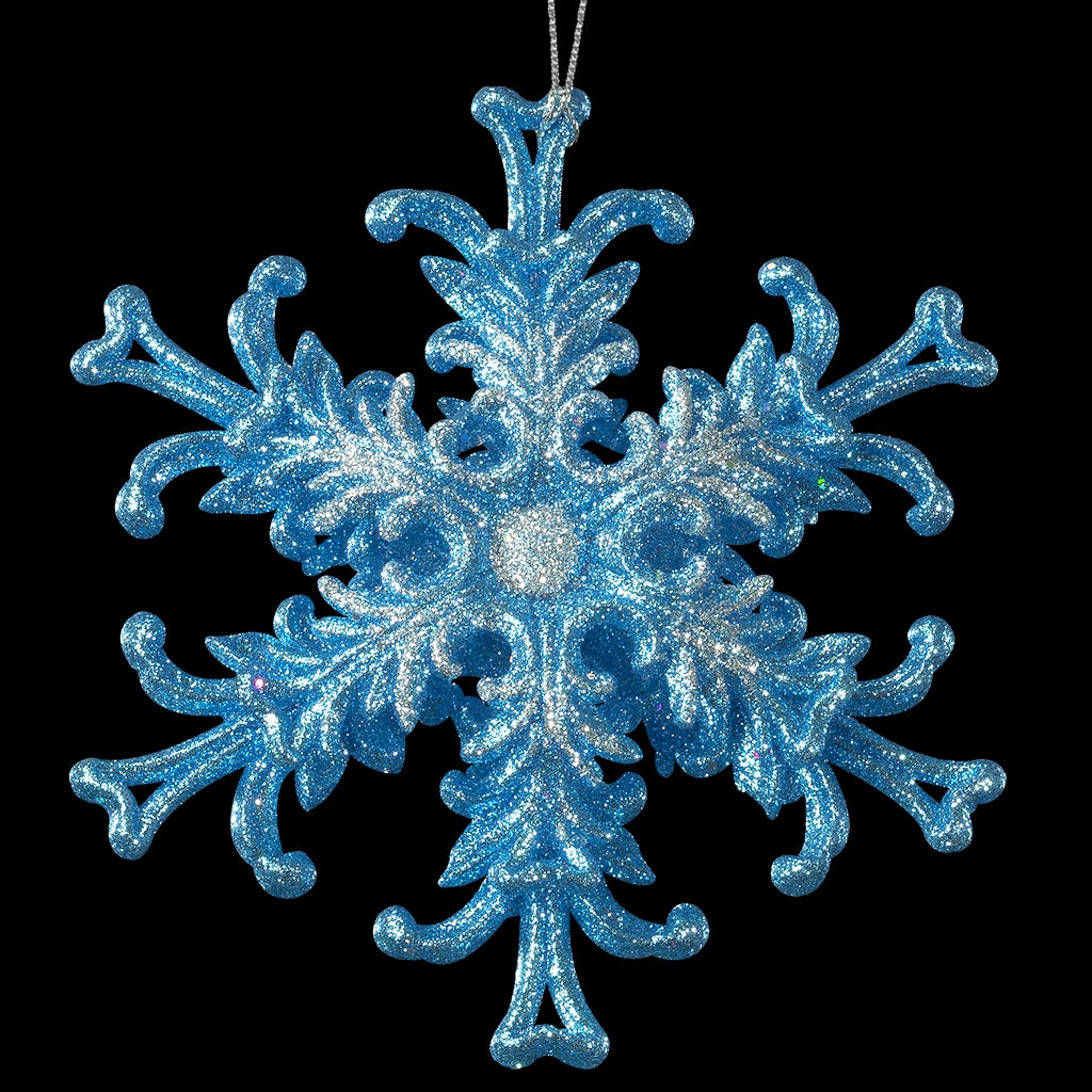 Цена за 1 шт. Украшение ErichKrause Снежинка звездная 12см