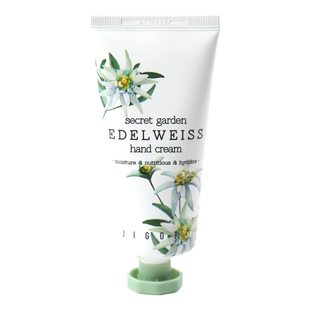 Jigott Крем для рук с экстрактом эдельвейса / Secret Garden Edelweiss Hand Cream, 100 мл