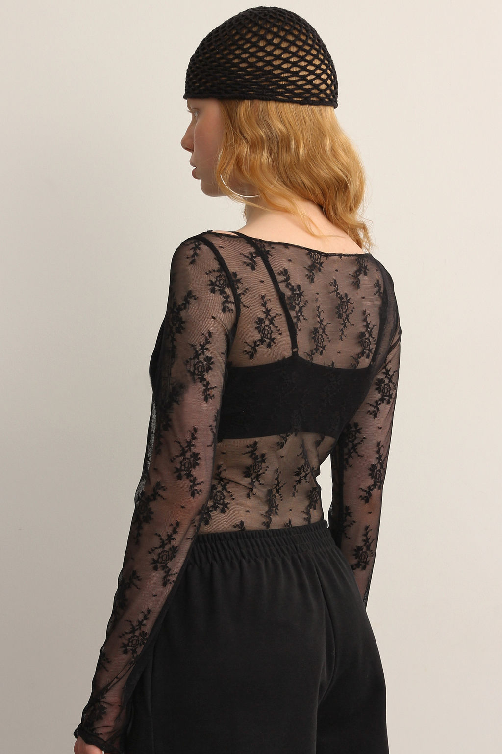 Боди из кружева с вырезом лодочка - Mollis фото 5