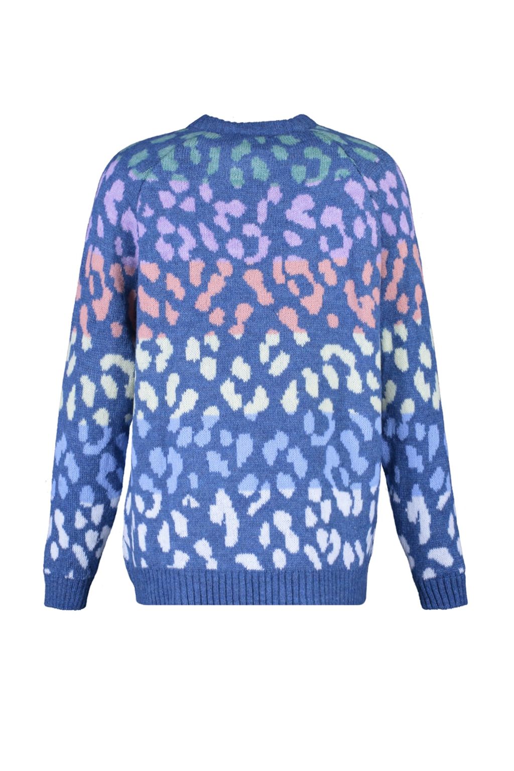 Tas Yumusak Dokulu Leopar Desenli Triko Kazak TWOAW22KZ0427 - Trendyolmilla фото 16